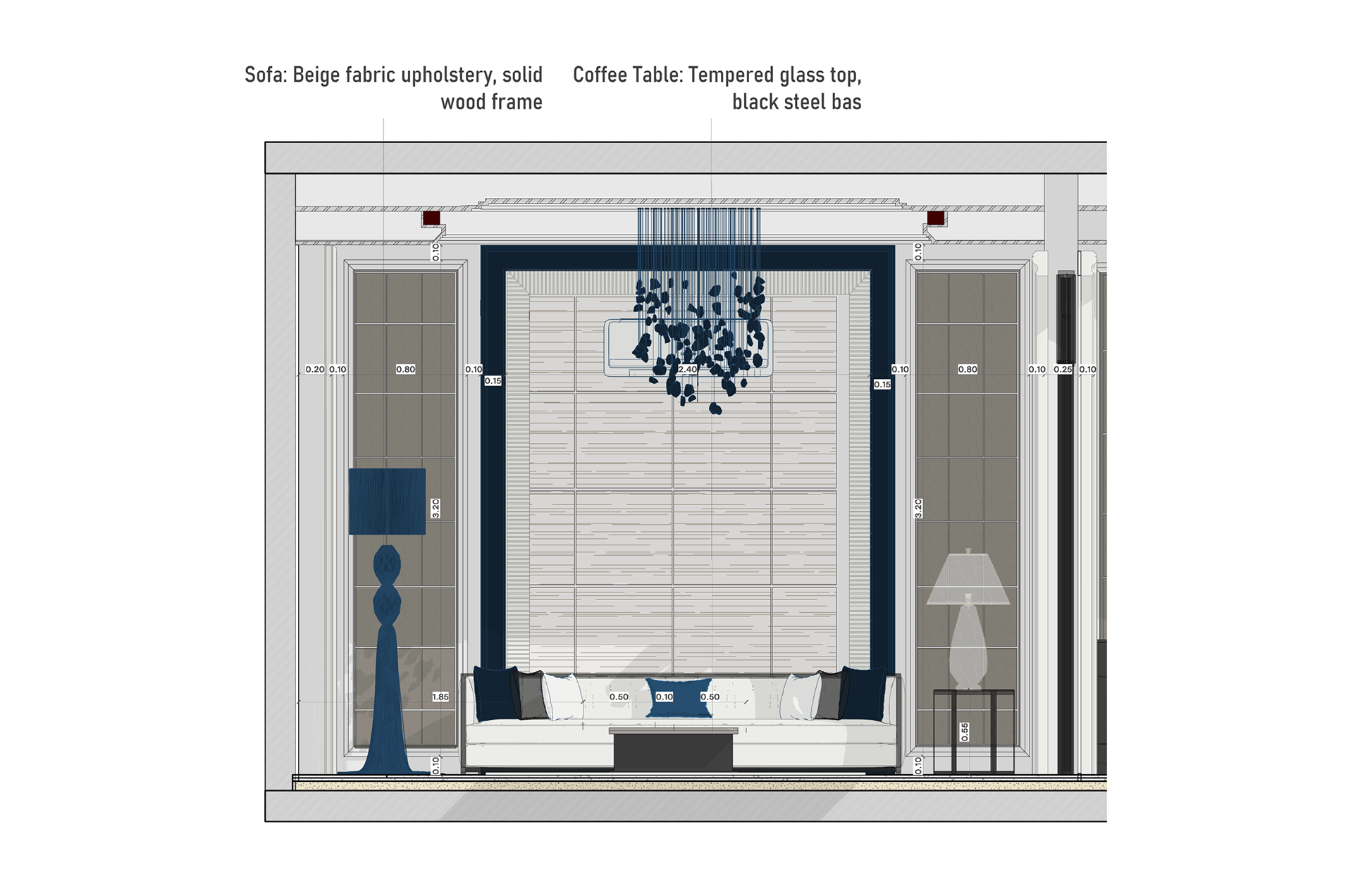 主议会厅及餐厅设计丨沙特阿拉伯丨DECOR&MORE STUDIO-12