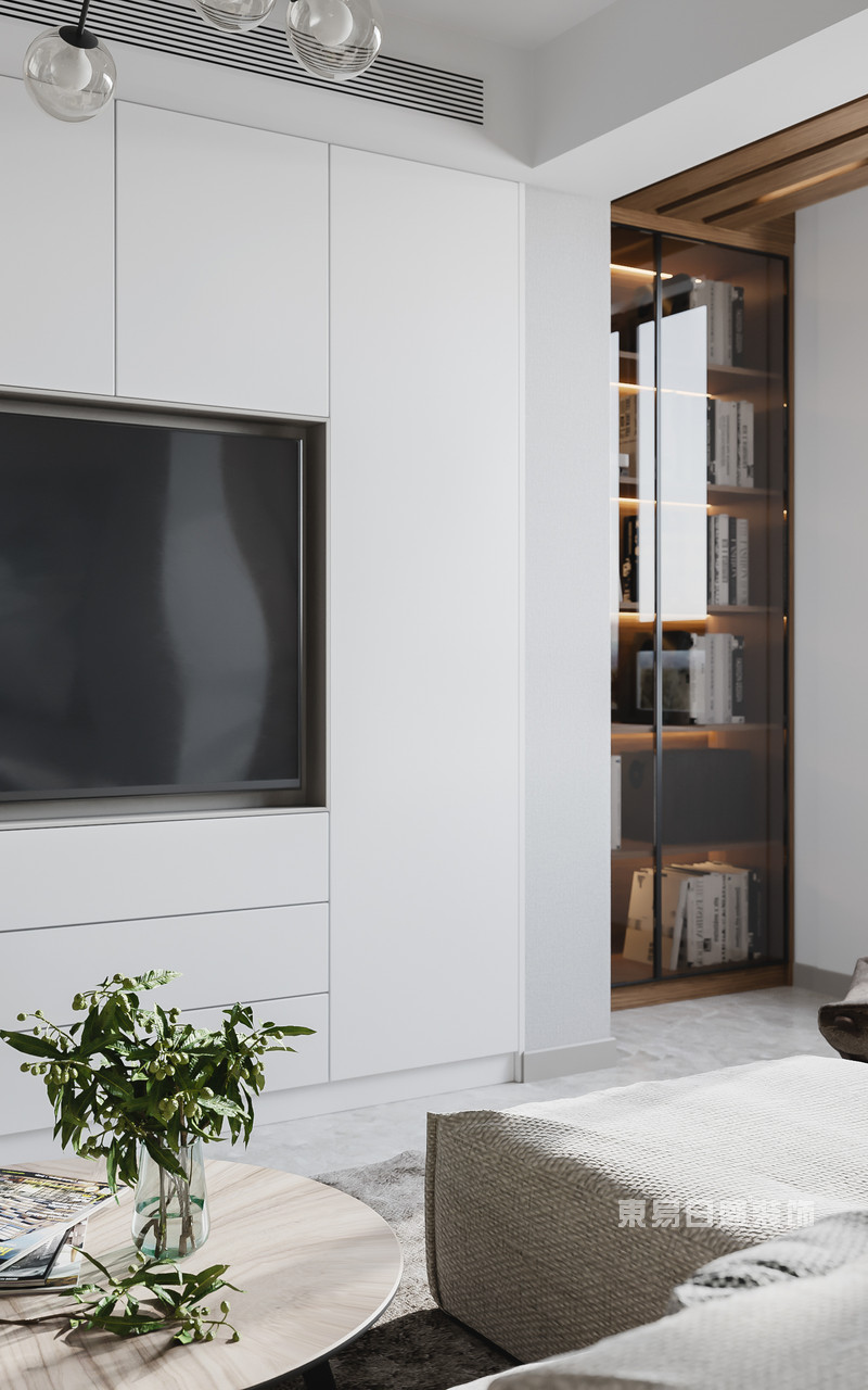 85㎡北欧风设计装修丨小资最爱的家，巧用空间打造质感家-18