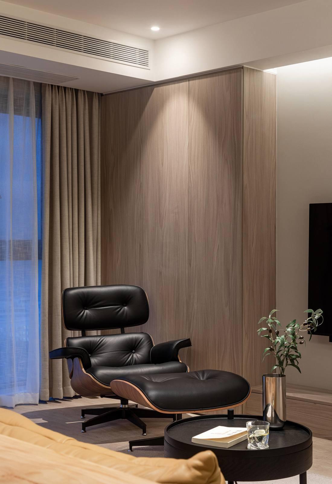 89㎡小三居现代简约设计-45