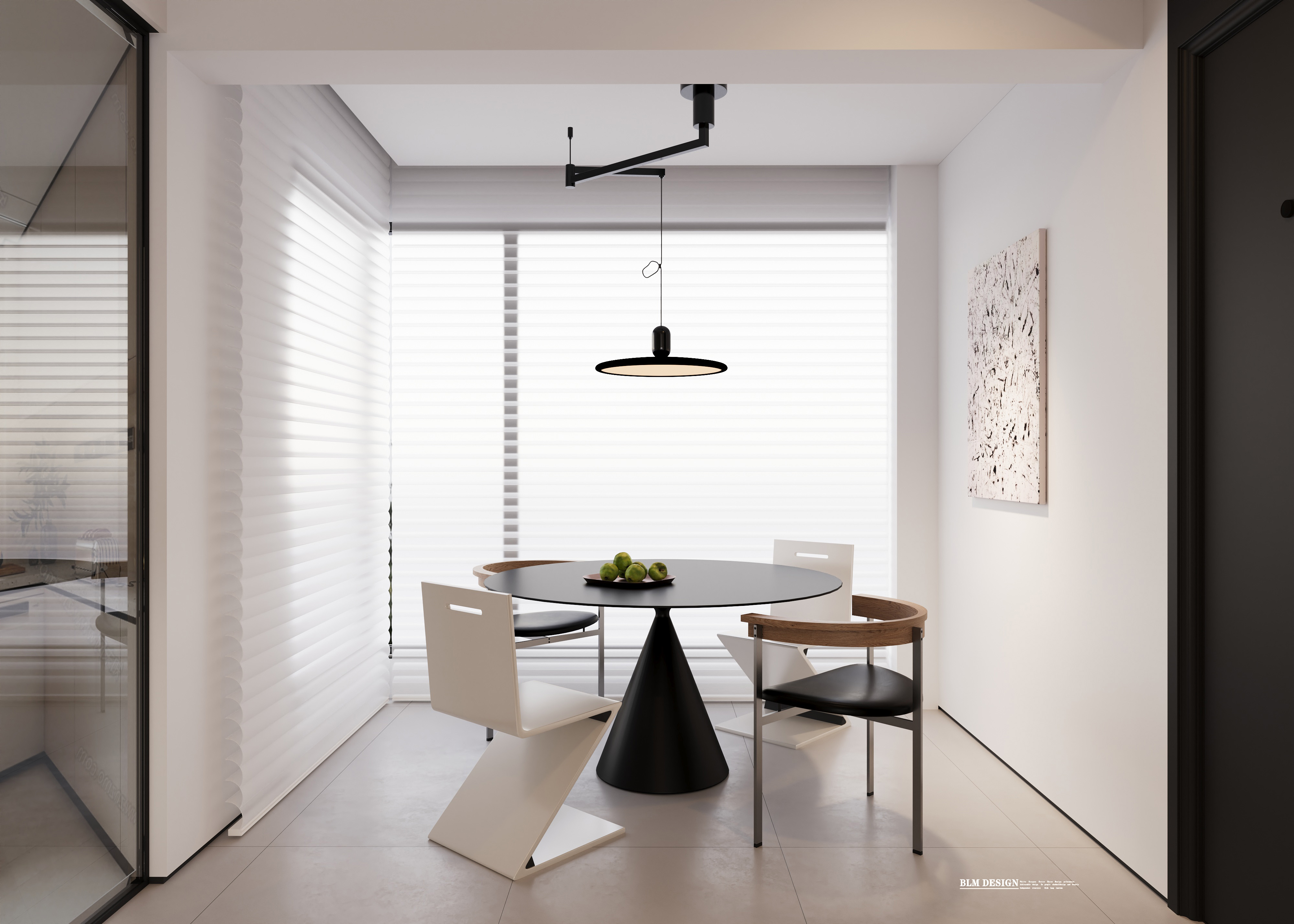 极简白龙马效果图设计制作-4