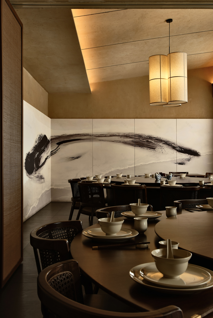Hb 禾本|传湌家|烟火中的淮扬中餐厅丨中国南京丨HB 禾本设计事务所-17