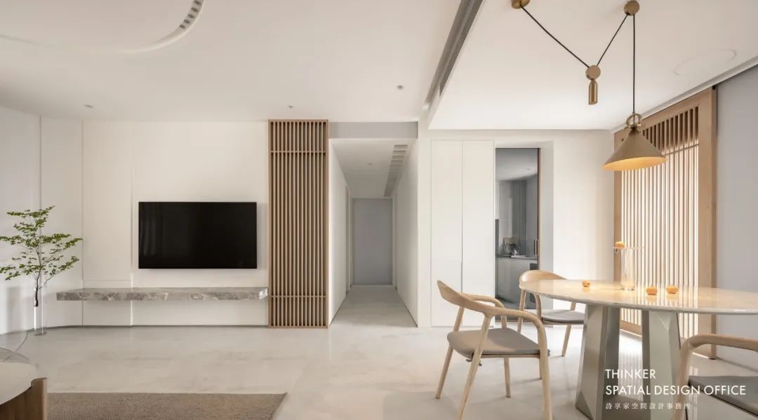 国博新城禅意之家 | 原木留白,三代同堂的宁静空间-30