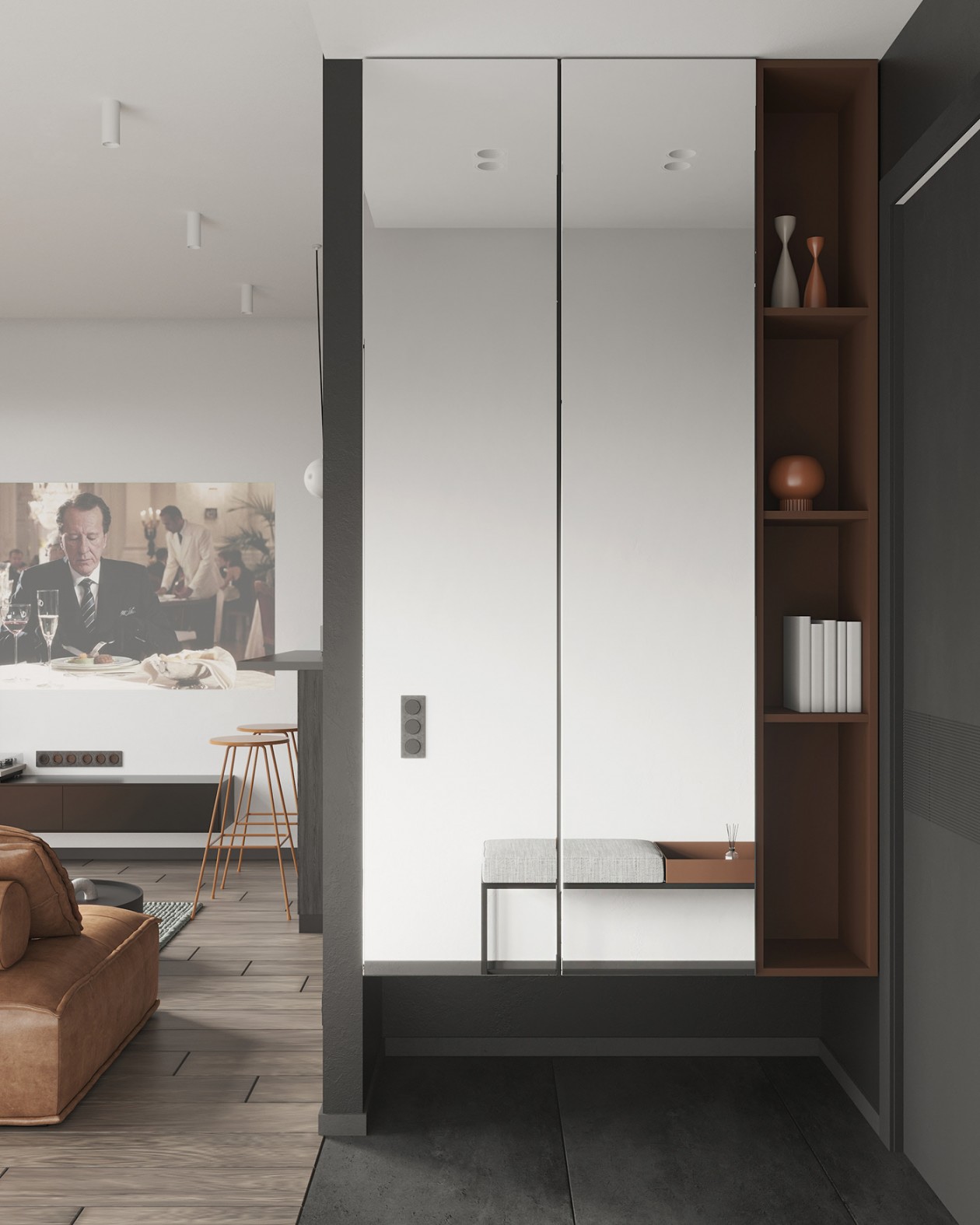 78.9㎡简约风公寓设计 太有感觉了吧！-0