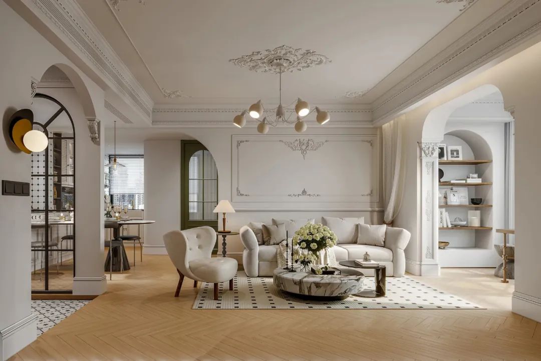 法式轻奢医疗美容空间设计丨中国香港丨香港大禾装饰-1