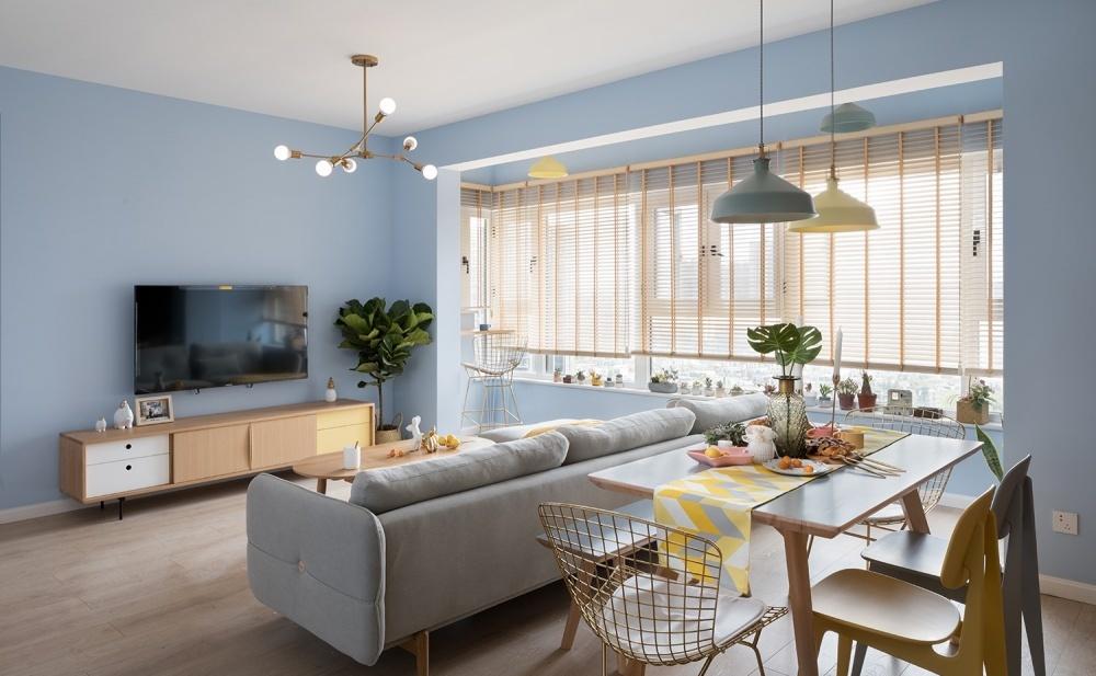 梵之设计丨平层丨初夏的微风-1