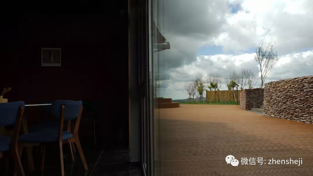 莫兰迪色草原深处的“奥伦达部落五色天路小镇”餐厅-29