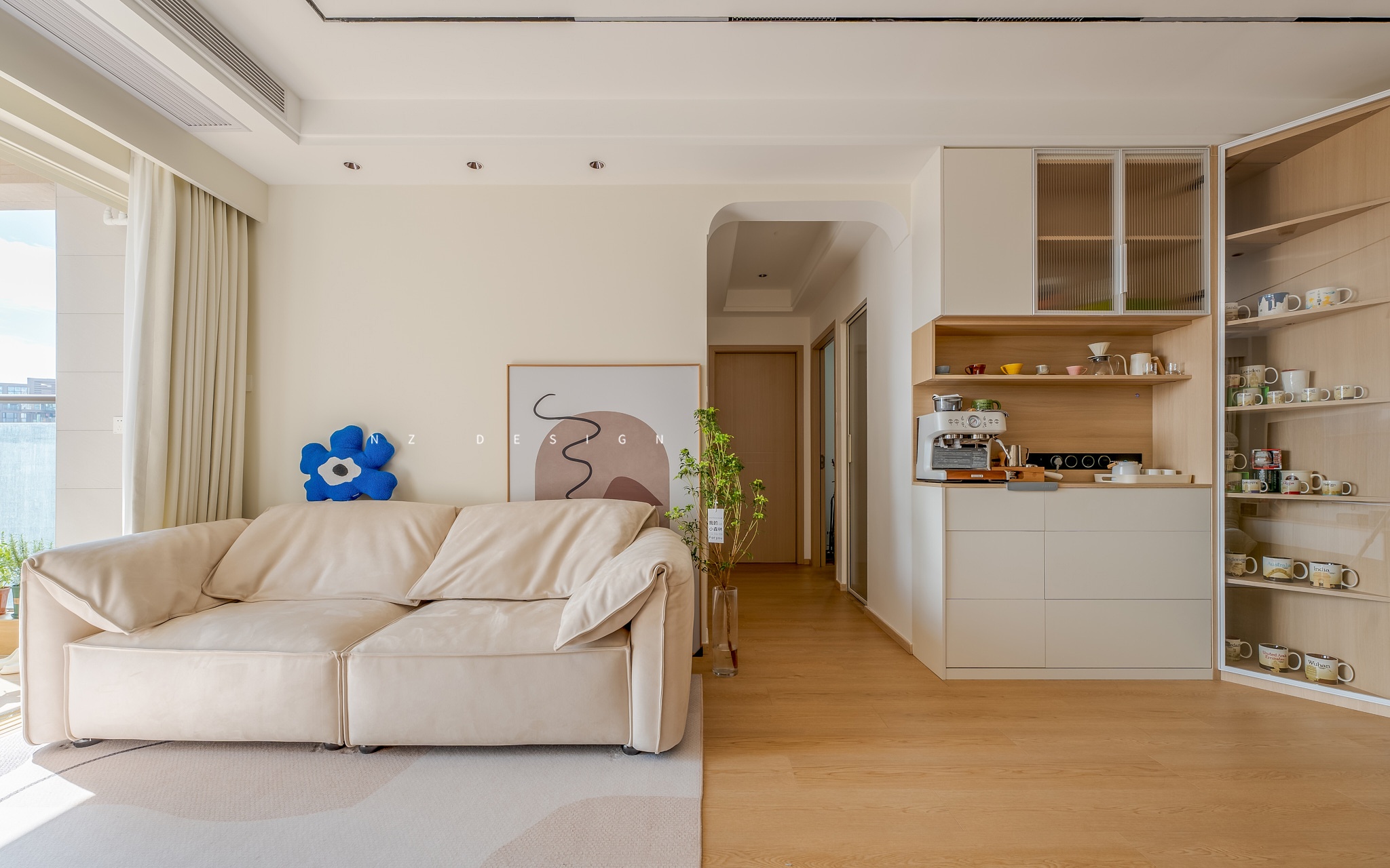 日式原木风家庭空间设计丨中国深圳丨那宅设计事务所-34