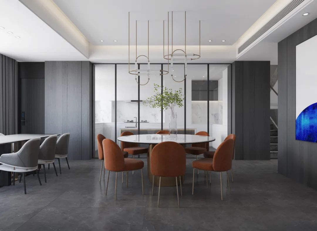 福建长汀 480㎡地下室豪宅设计,打造多变的居住空间-28