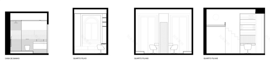 葡萄牙里斯本现代简约家庭公寓设计丨CFarquitetos-24