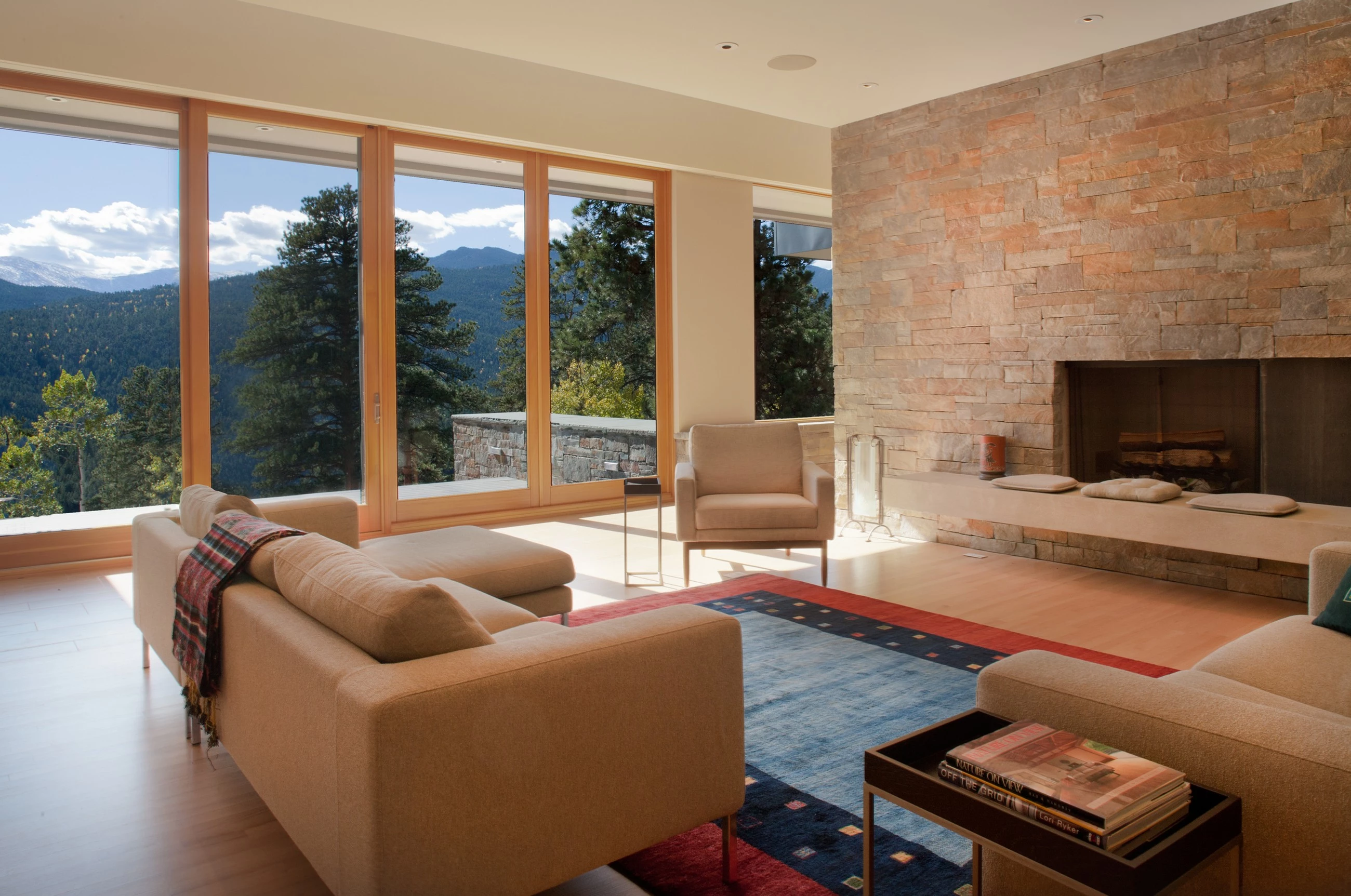 美国科罗拉多州的自然风光与现代住宅交融-20