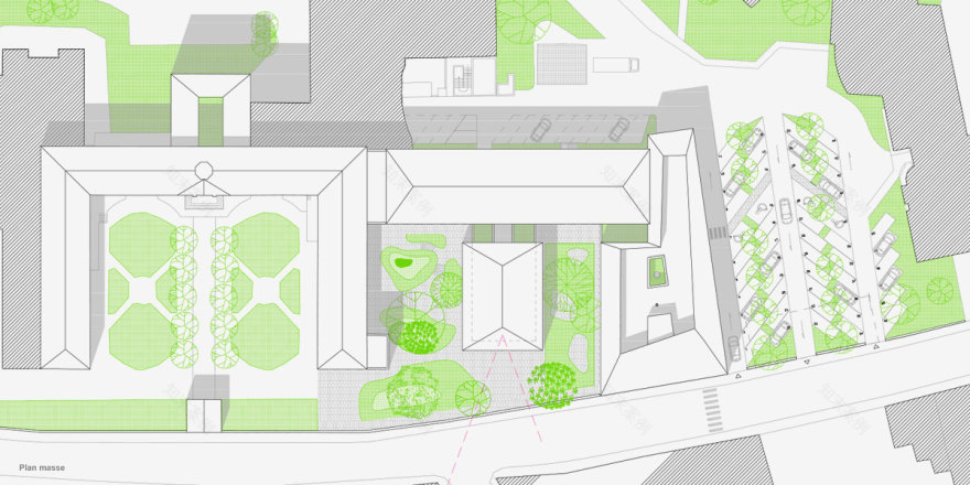 圣让当热利医院翻新及扩建项目丨法国丨CoCo architecture等-2