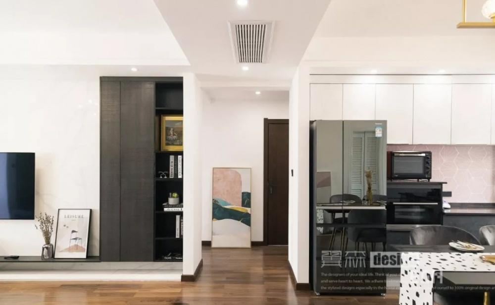 三室两厅的轻奢浪漫空间,互动式设计展现生活美学-20