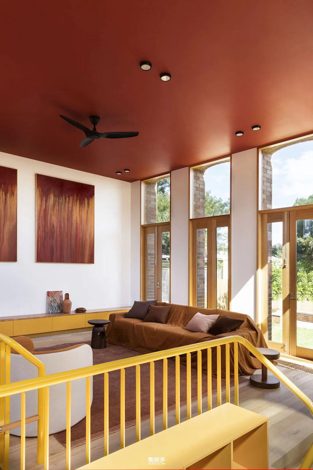 澳洲墨尔本与众不同的装饰艺术风格砖砌住宅-7