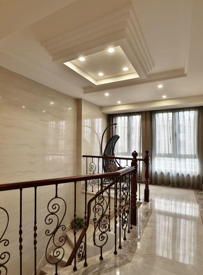 华润橡树湾现代中式别墅空间设计-29