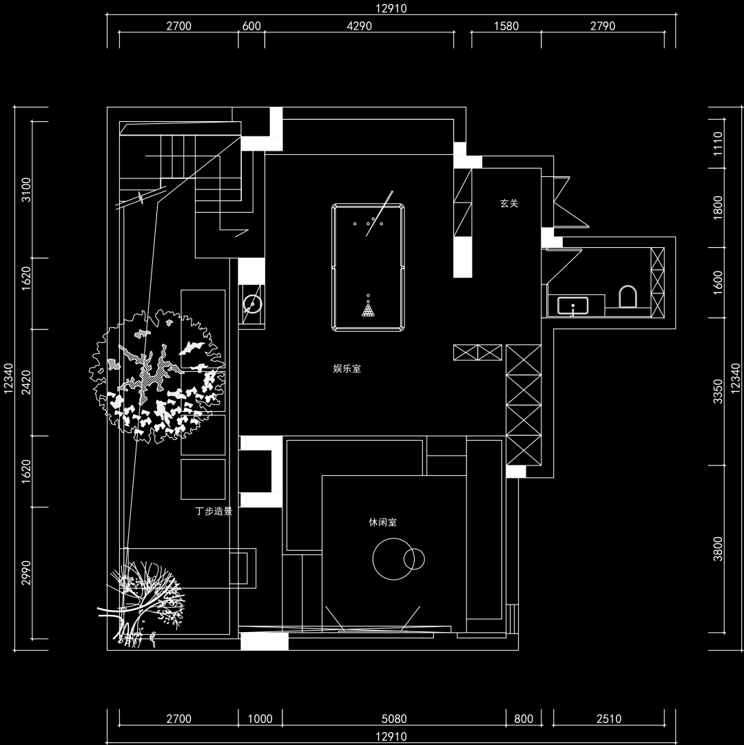 500m²极简风住宅设计丨中国长沙丨周笙笙全案设计工作室-8