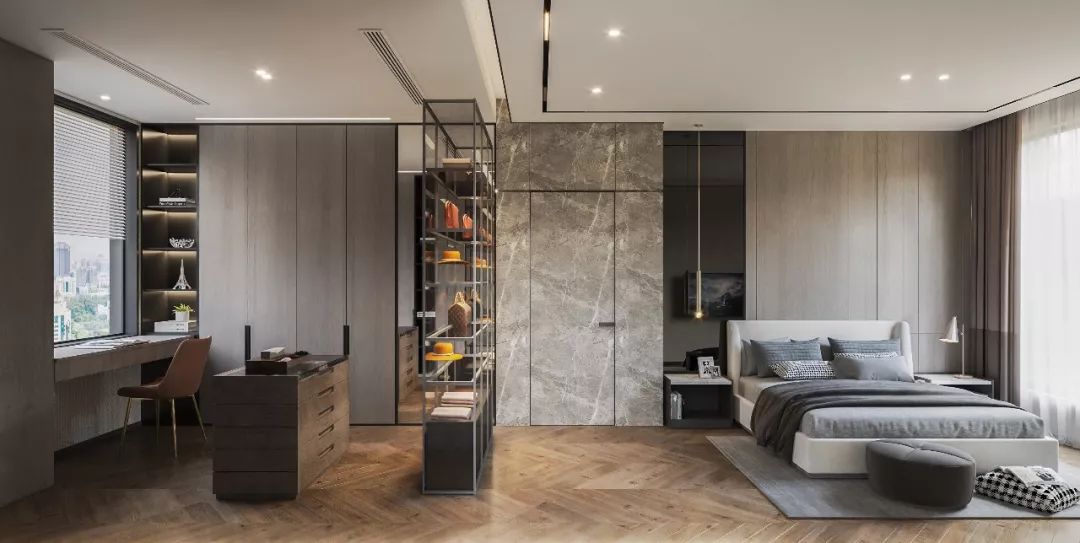 《墨》极简黑白灰,打造诗意栖息空间-60