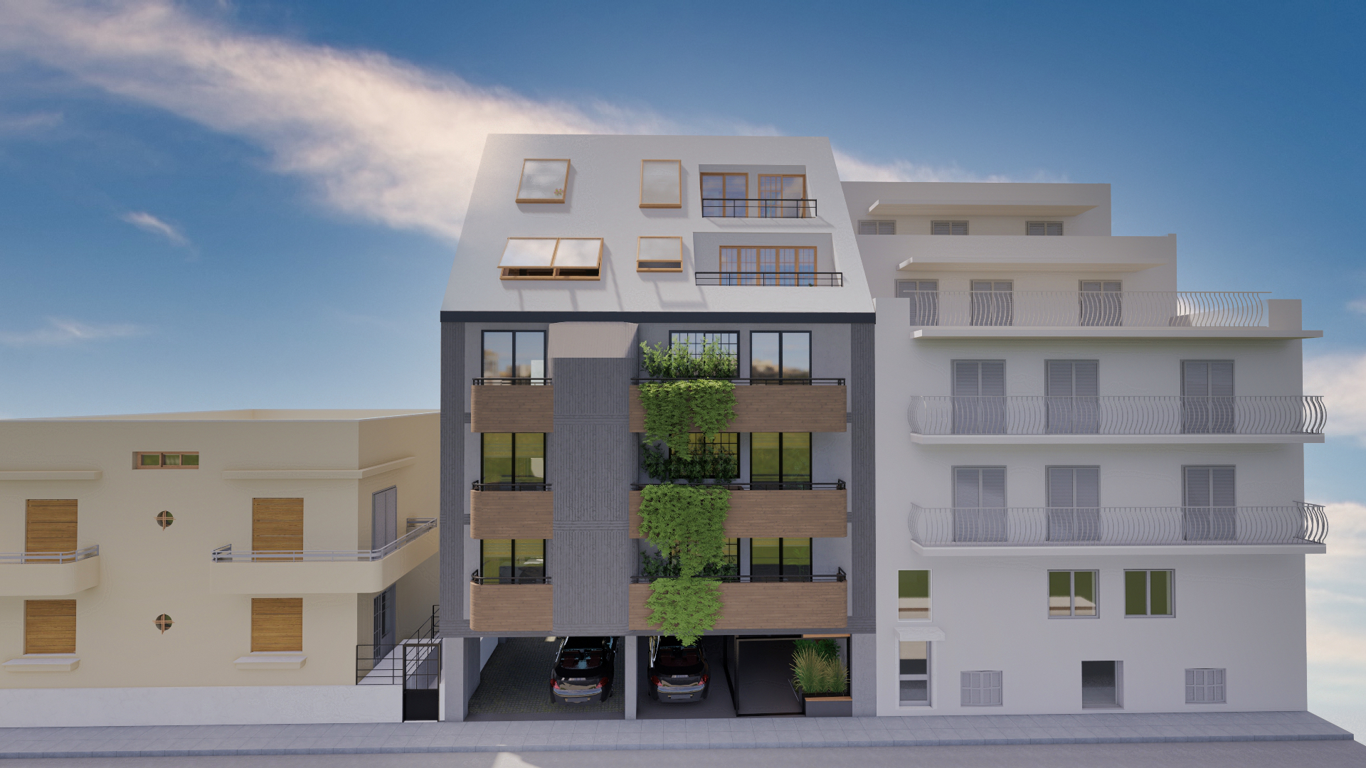 MultiStorey Residential Building in Kypseli, Athens-0