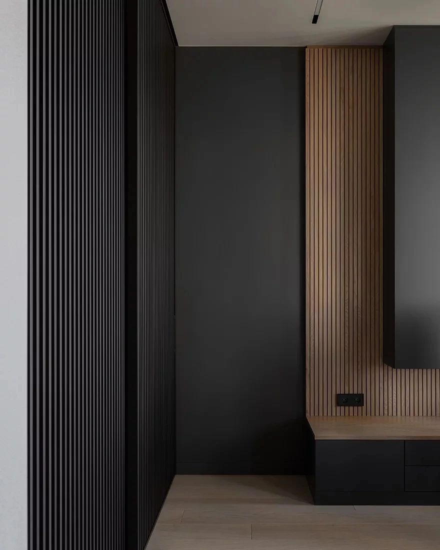 新婚夫妇的 105㎡简约空间设计丨Elena Lyakina-22