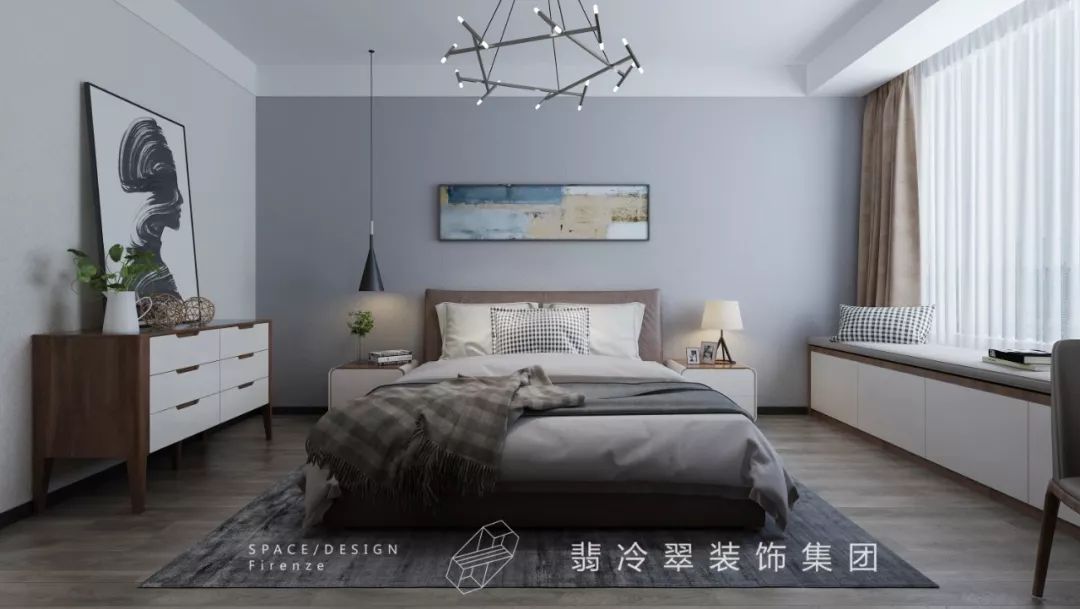 洛阳英和·紫悦府简约轻快家居空间-45