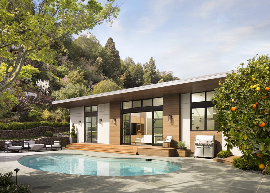 加州林间“杆式住宅”的现代改造-1