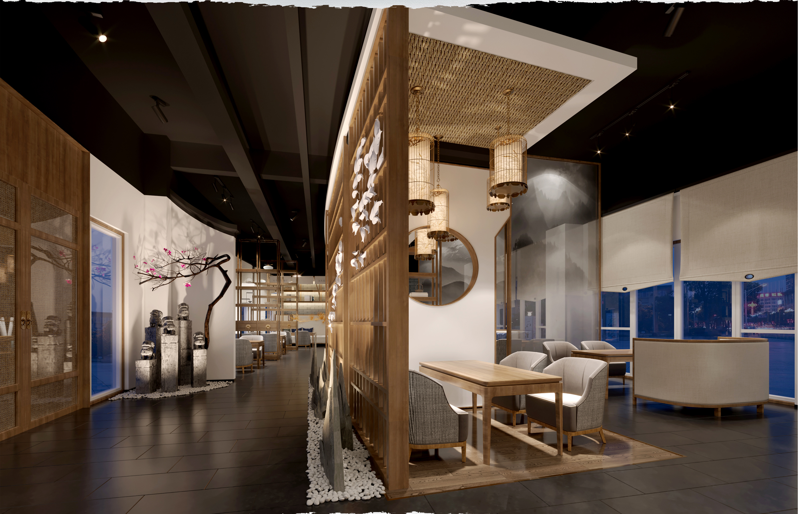 茶餐厅设计方案-3