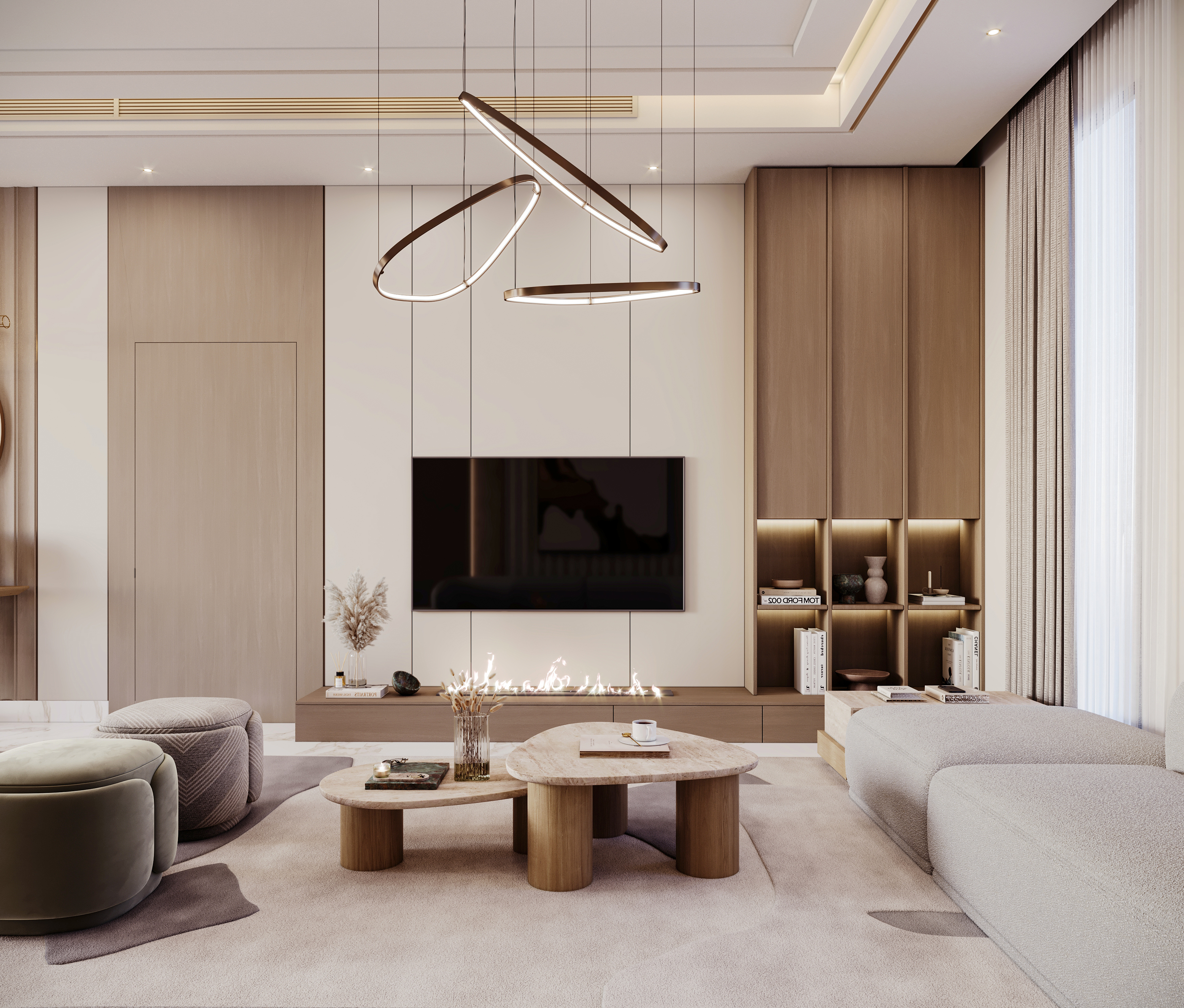 Living & Dining Area Design-2