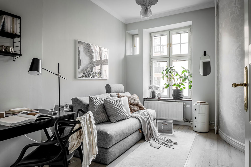 瑞典哥德堡 88 平米舒适自然北欧风公寓-26