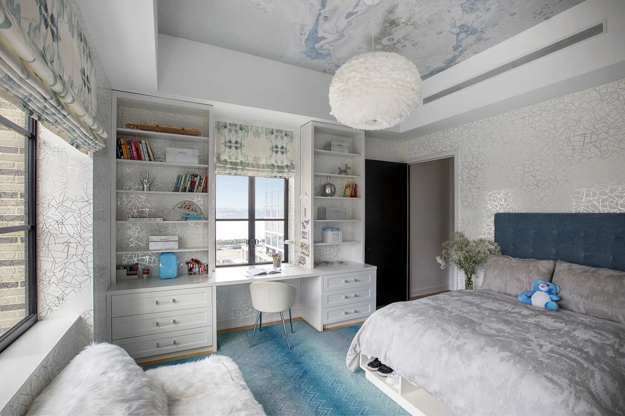 挑空别墅丨美国曼哈顿丨Studio Ness-14