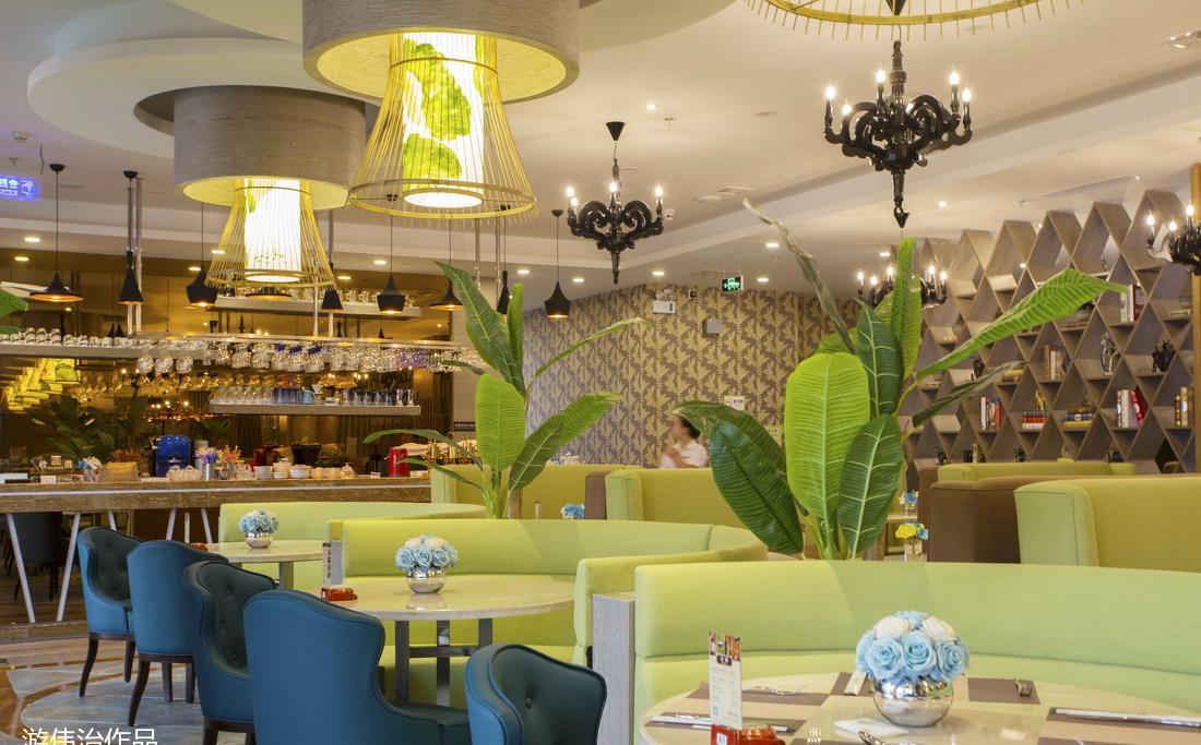 深圳任我行设计丨雨打芭蕉--美景湾西餐厅-3