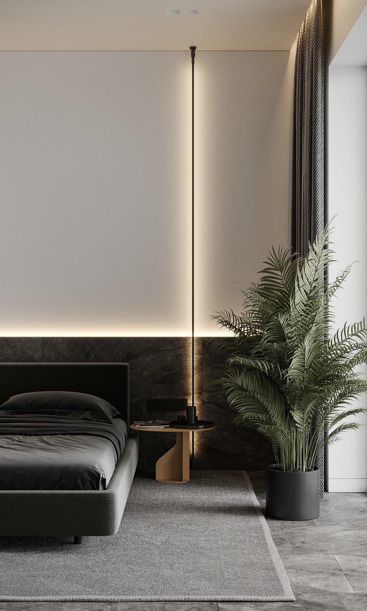 高级黑色系空间设计 无法抵御的气质！-16