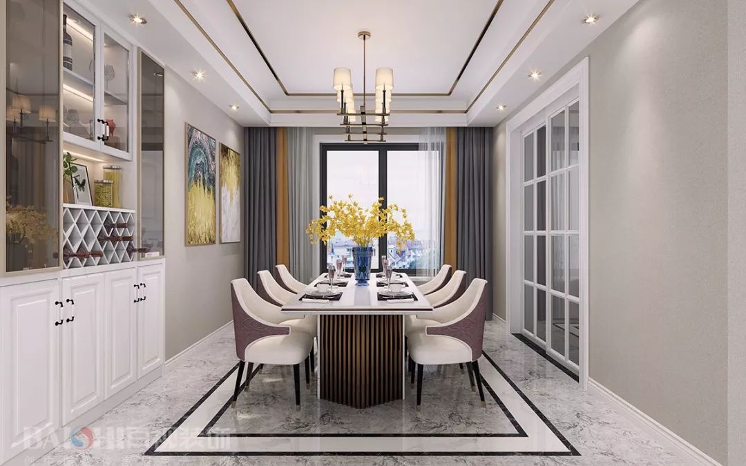 百视设计 | 现代轻奢风家居空间营造-84