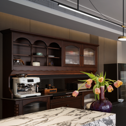 三伏新作丨460㎡现代法式,浪漫要夹杂在生活里-104