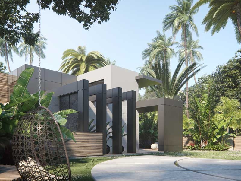 棕榈湾住宅的优雅蜕变-0