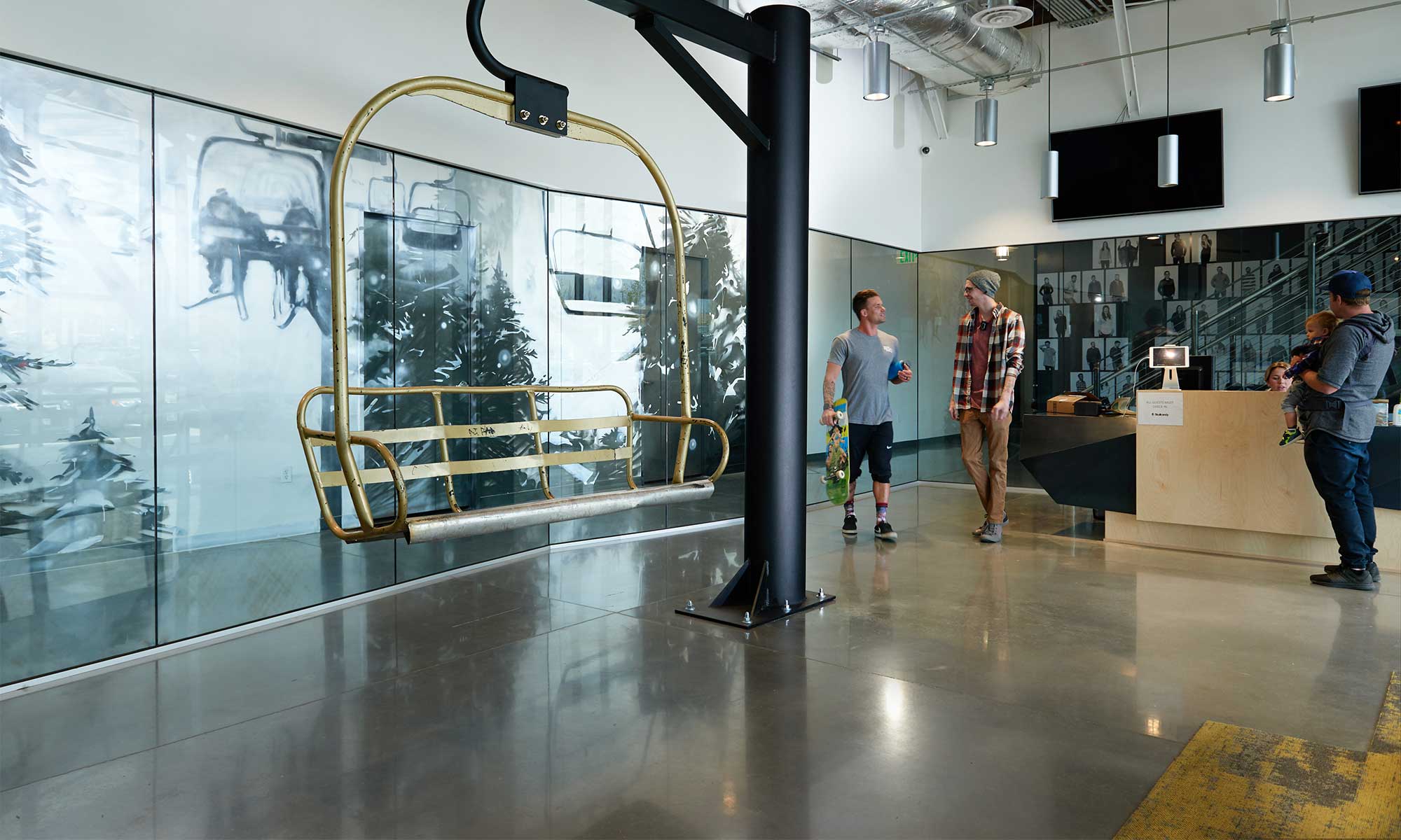 音乐运动融入办公空间——Skullcandy 总部室内设计-7