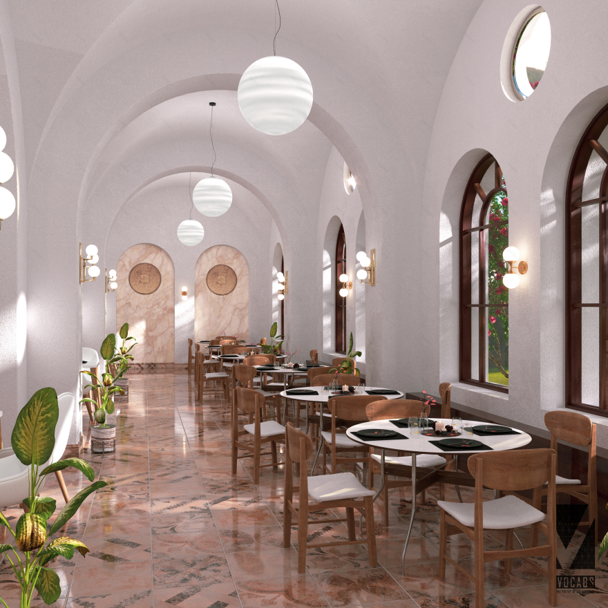 沙特阿拉伯酒店餐厅内部丨沙特阿拉伯-0