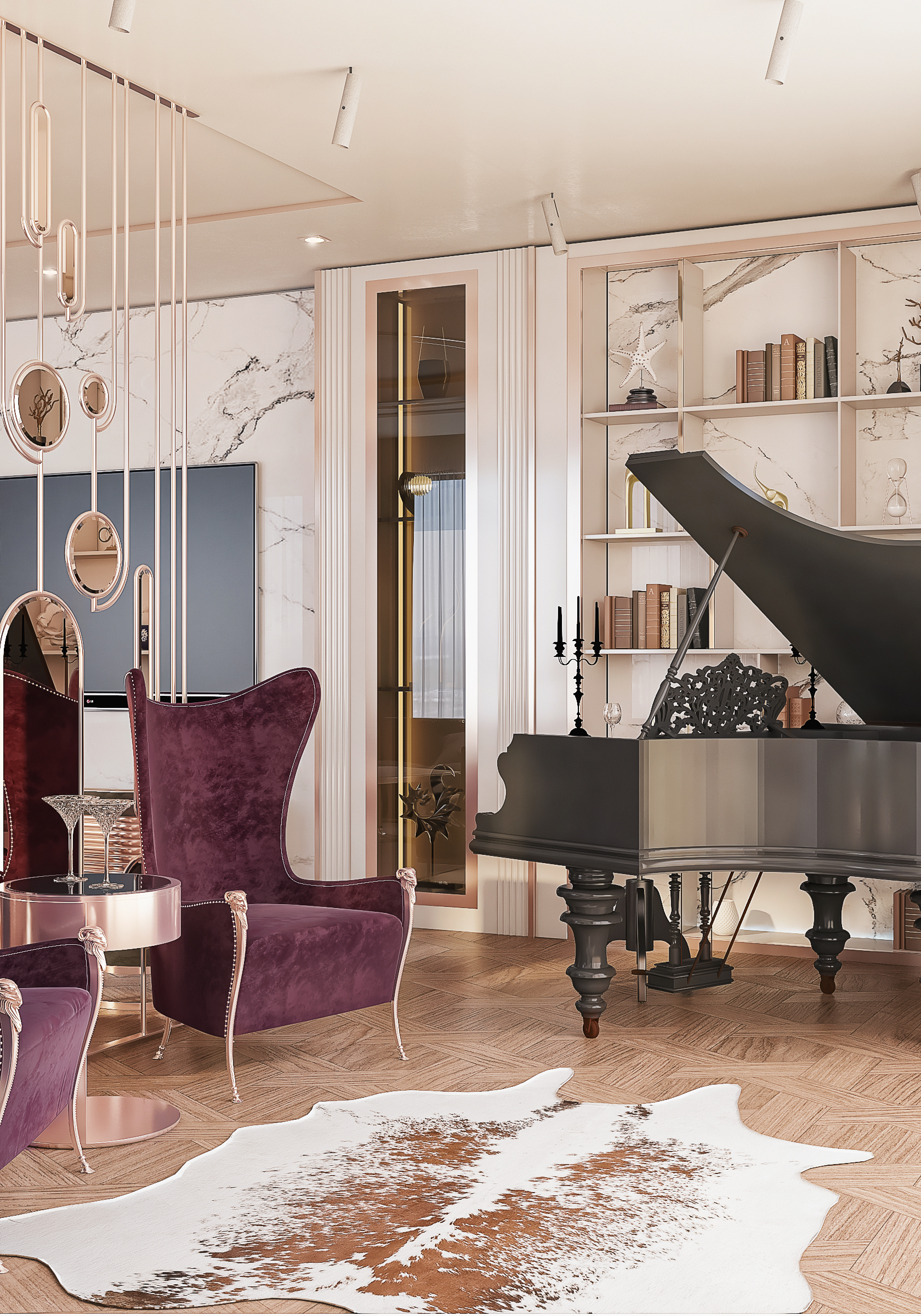 豪华客厅丨ZEBRANO FURNİTURE-13