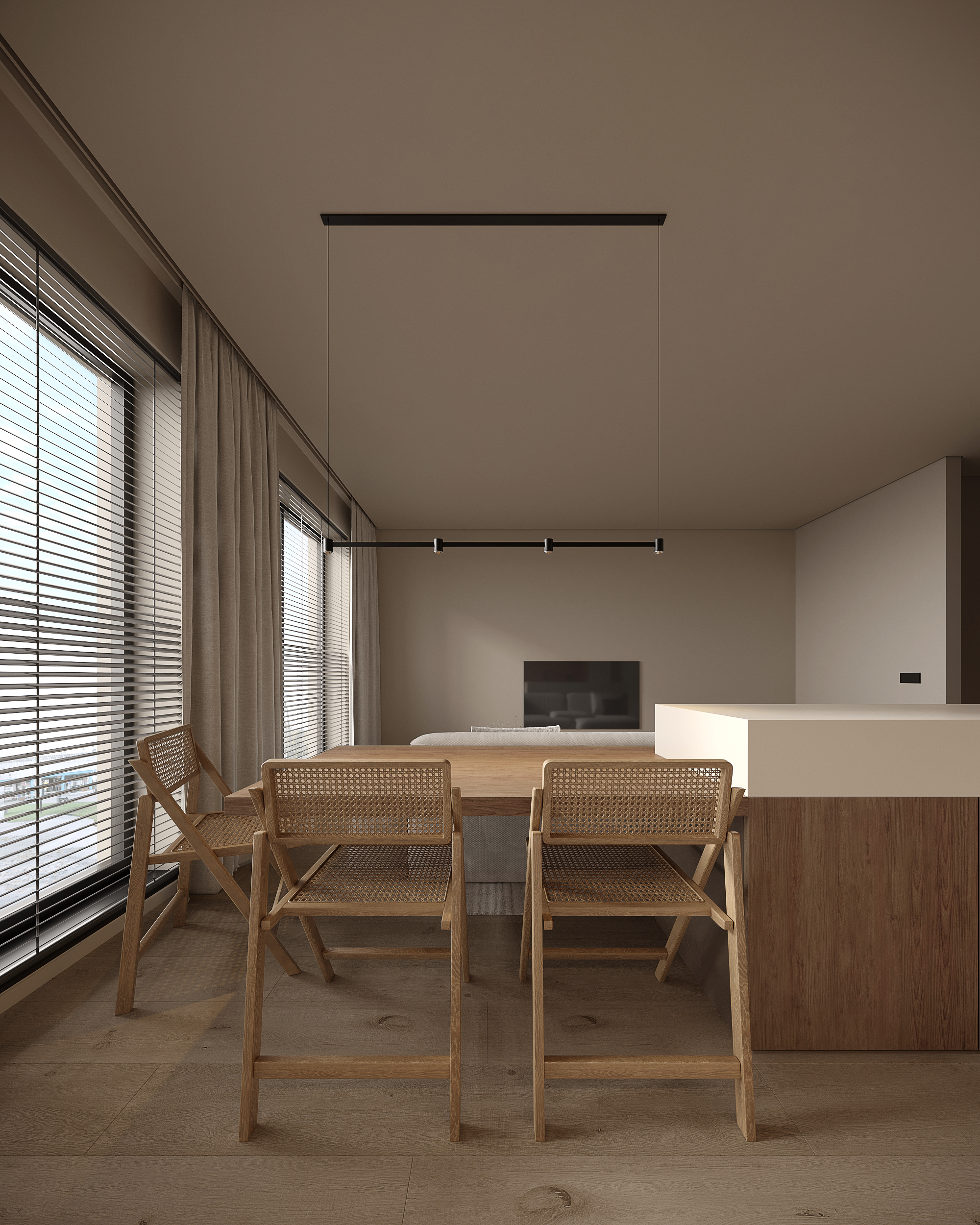 Minimalistic apartment design project-4