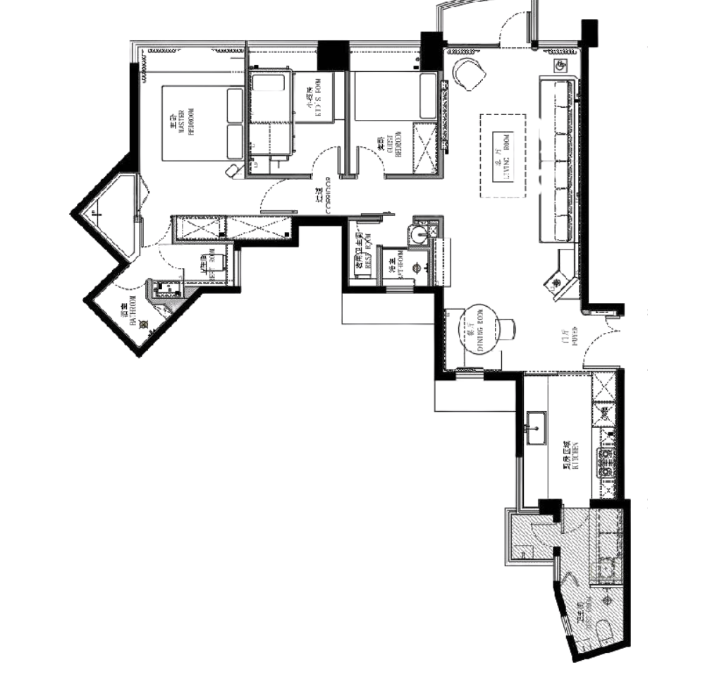 隐性的包裹,香港维港边的浪漫丨中国香港丨HT DESIGN STUDIO-41