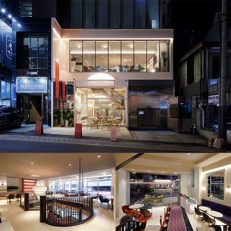 韩国高级餐厅设计，极简奢华风范-1