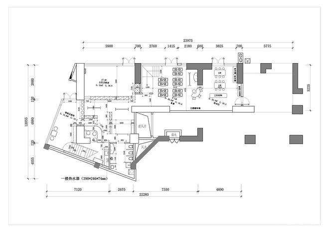 60万元教育机构260平米装修案例丨中国深圳-12