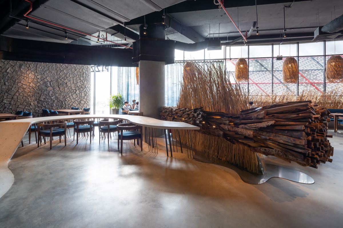 越南 Pizza 4P's“Vượt”餐厅-2