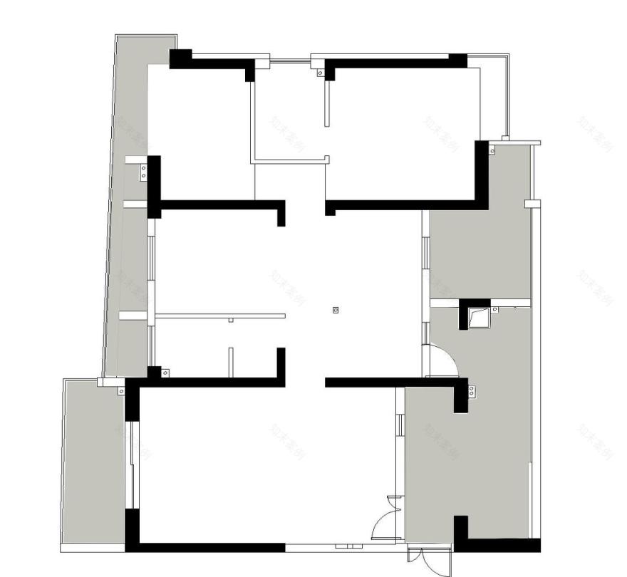 洄游平层多功能收纳空间设计丨黄莉原色设计-0