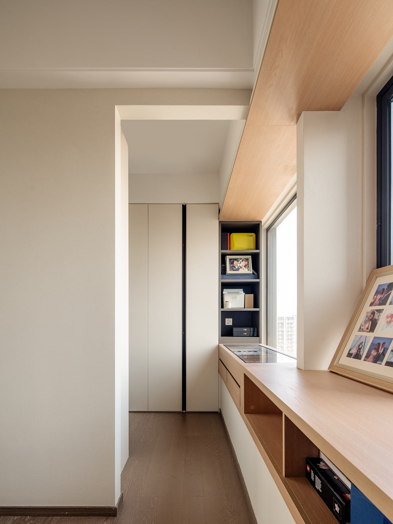 120㎡客餐阳一体化通透动线，藏在极简背后的生活讲究-62