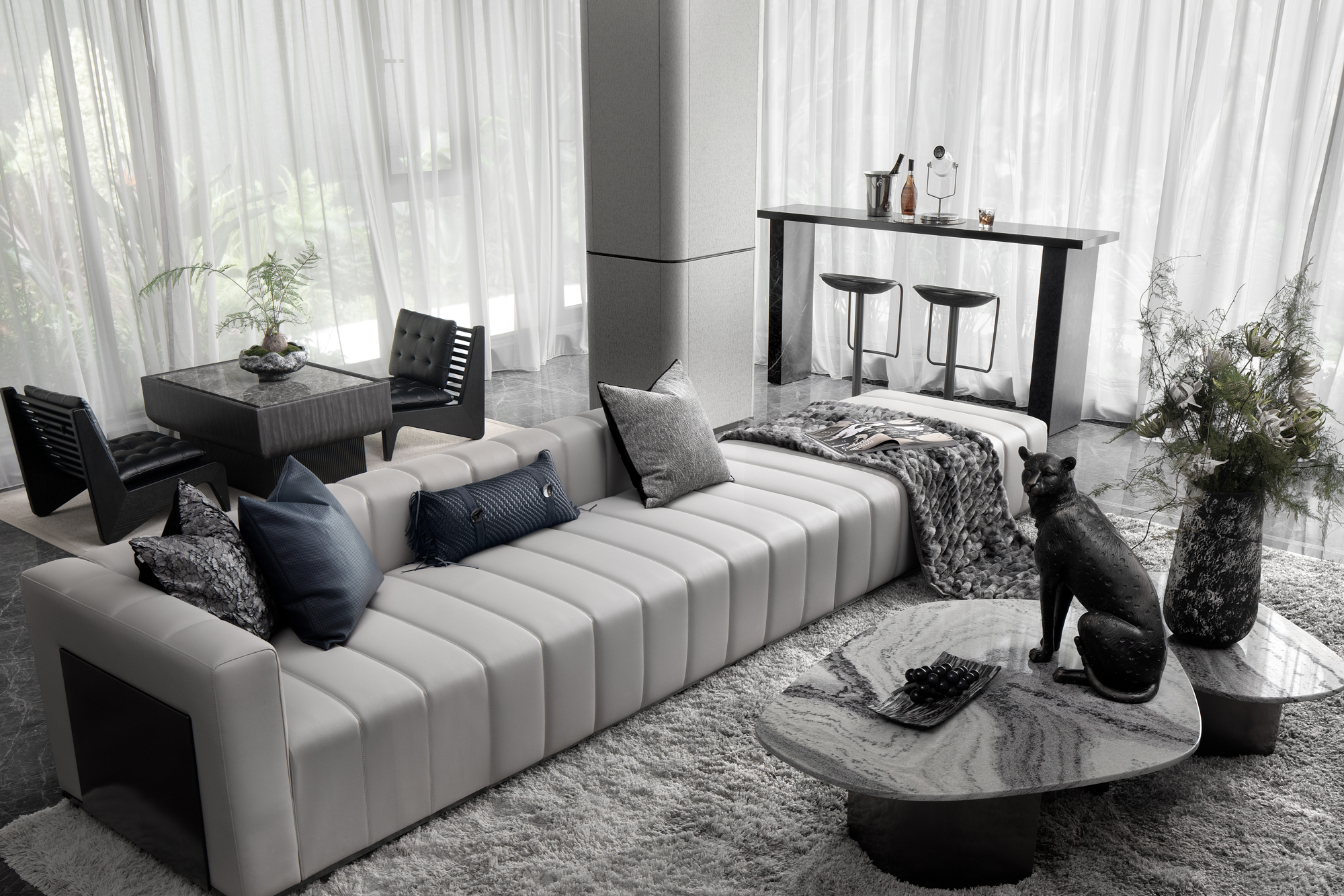 龙湖成都怡心湖御湖境 197 户型丨中国成都丨北京靳朝晖设计有限公司-12