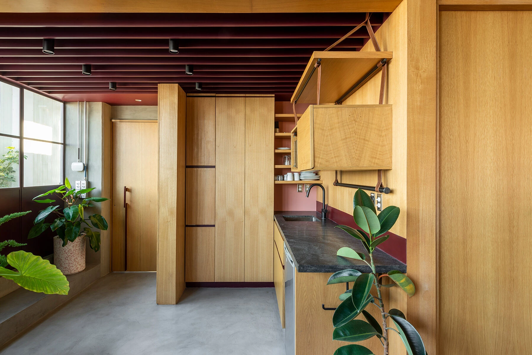 墨西哥城繁忙大道上的空中办公室改造-55