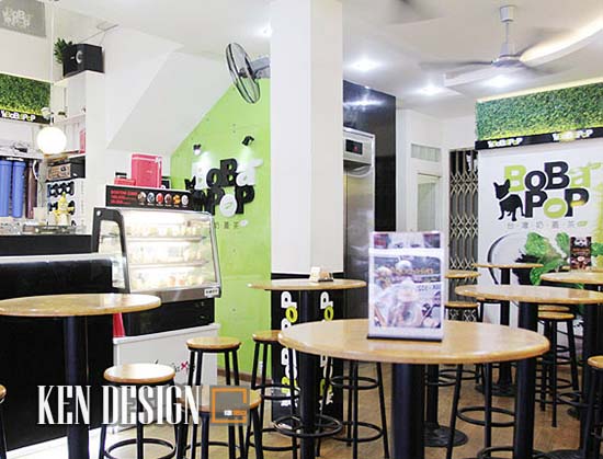 Bobapop奶茶店（ Lê Văn Sỹ 店）室内设计丨越南胡志明市丨Kendesign-18
