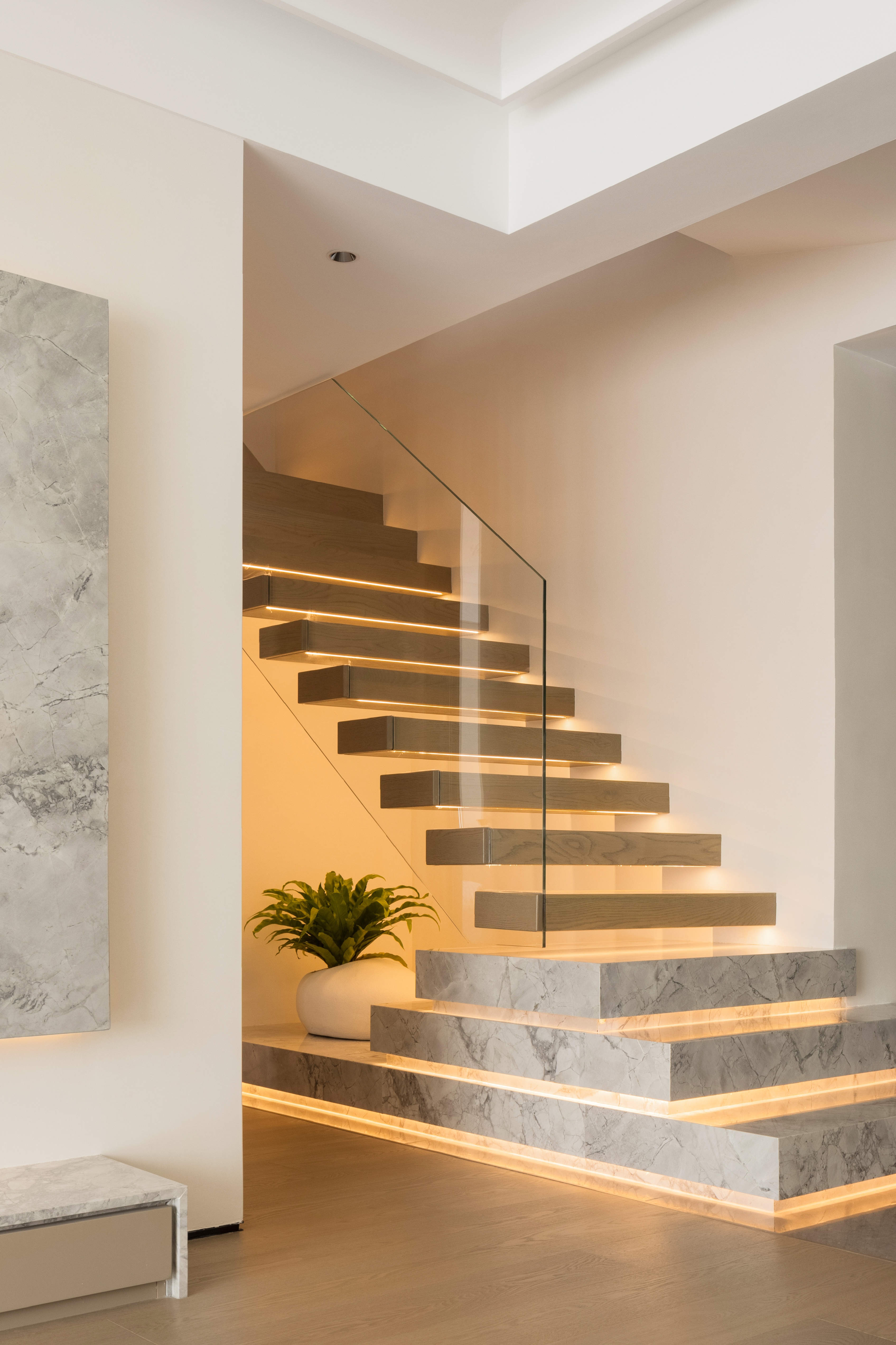 169m2 现代奶油风跃层设计丨中国温州丨陈振国-26