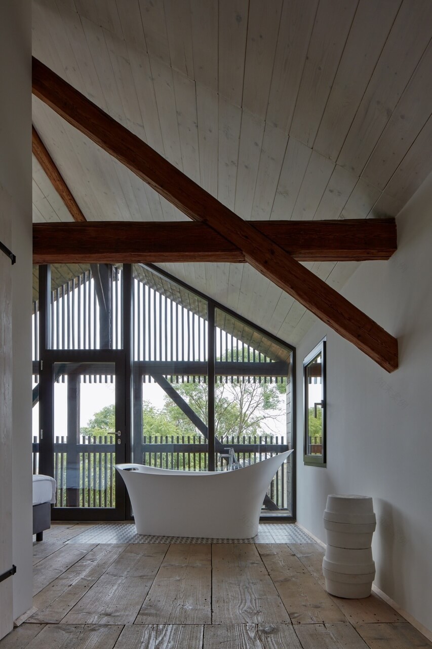 克拉夫斯克旧陶瓷厂农业旅游住宅项目丨ORA工作室(o r a.cz)-13