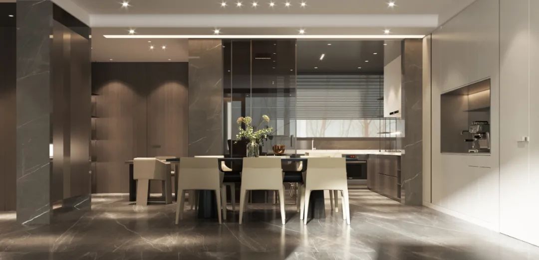 阜新·枫丹丽都意式轻奢大平层丨中国阜新丨于文设计工作室-34