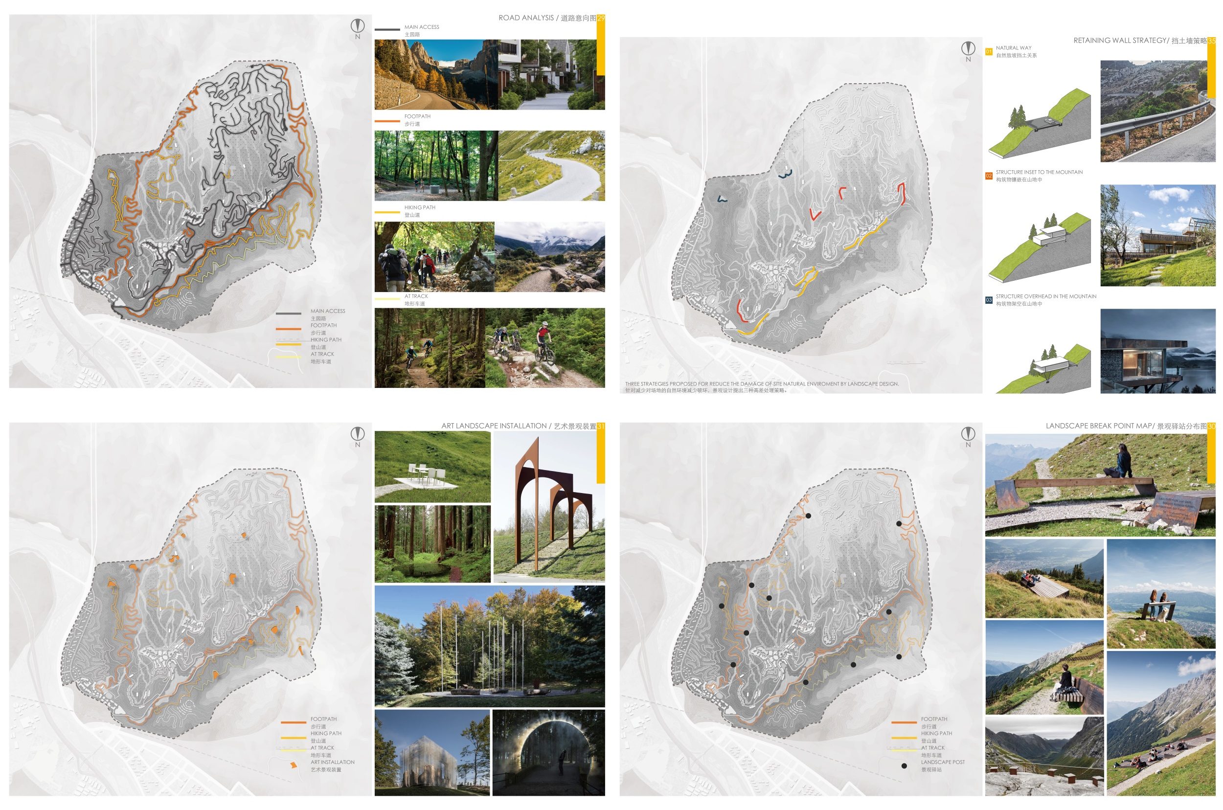 承德四季度假国际滑雪小镇景观总规划设计丨中国河北-45